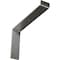 Ekena Millwork Steel Truss Shelf Bracket, Stainless Steel 2"W x 12"D x 7 3/4"H BKTM02X12X07TSSS - alternate 1